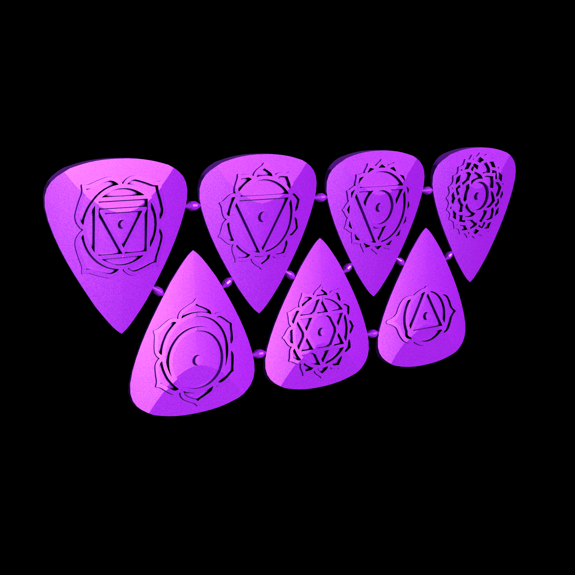 Nylon 12 plastic, manufactured using 3D printing, with a smooth surface finish.