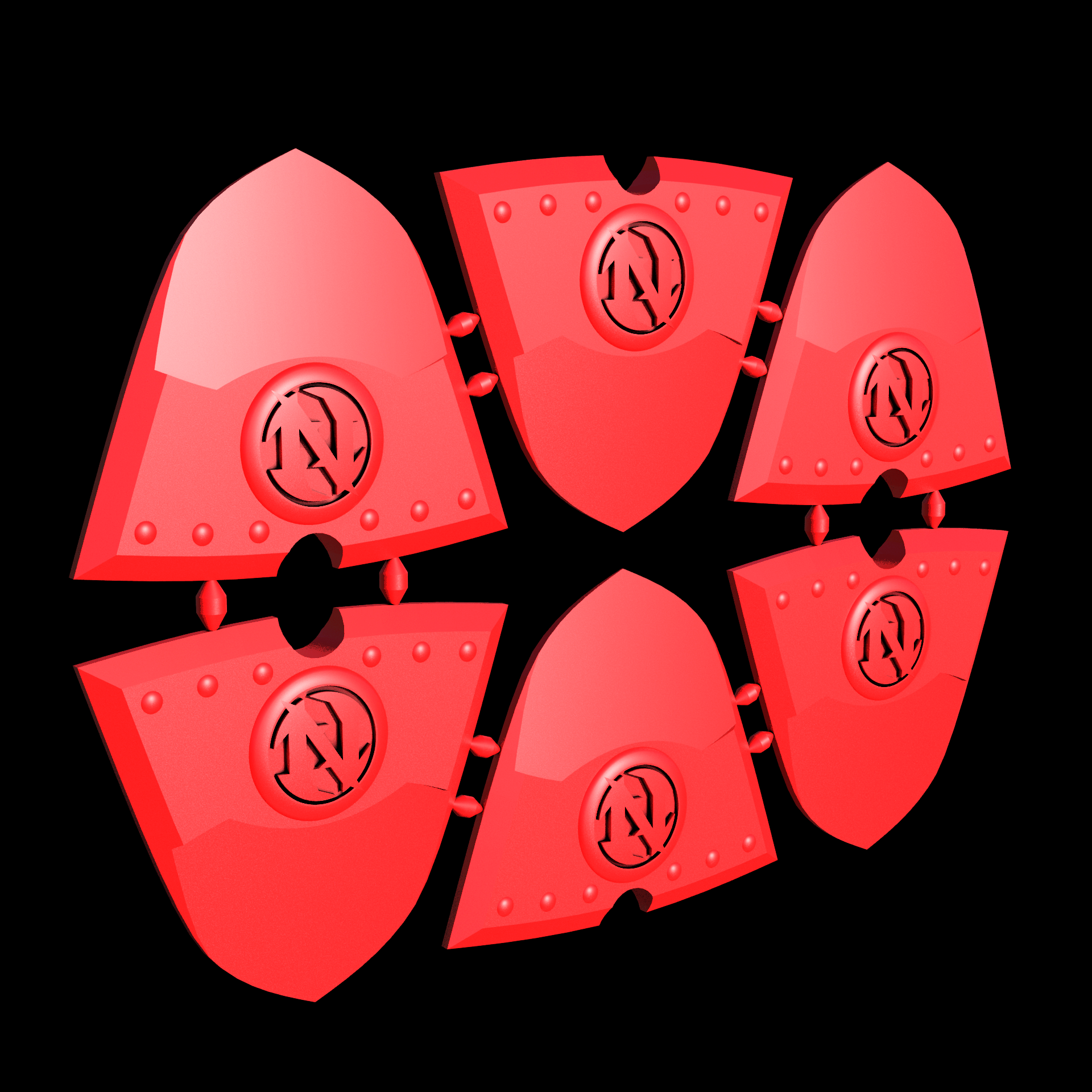 Nylon 12 plastic, manufactured using 3D printing, with a smooth surface finish.