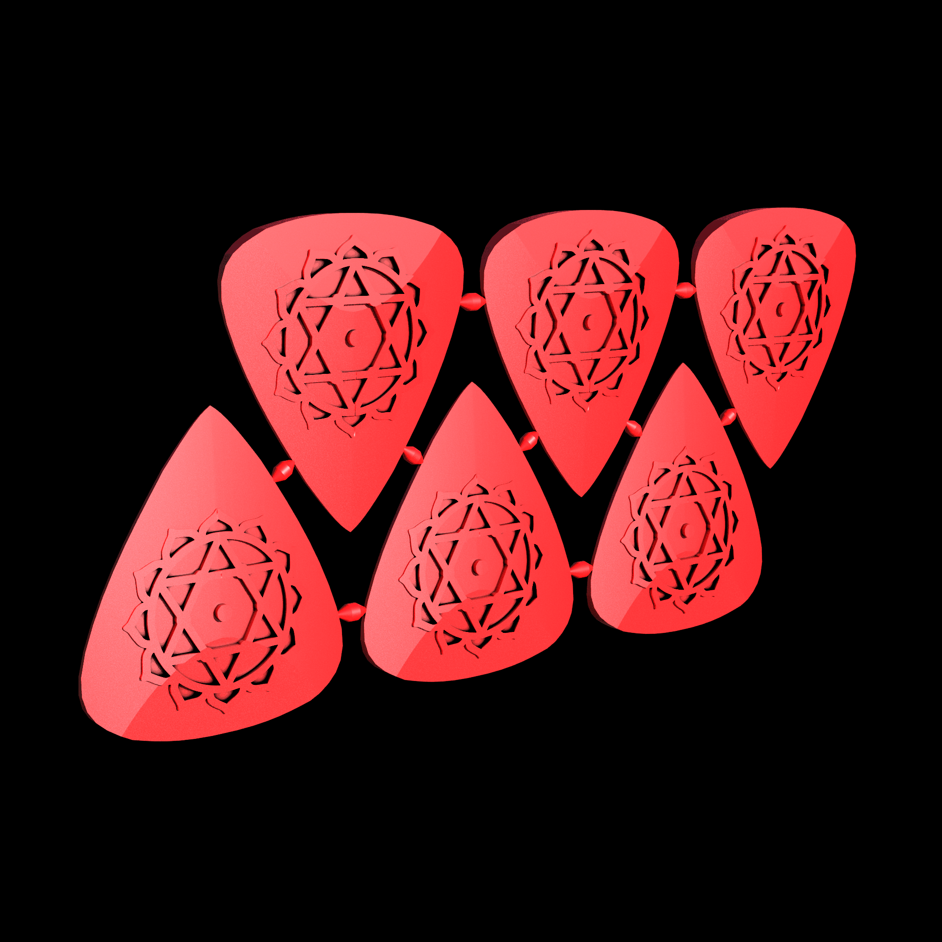 Nylon 12 plastic, manufactured using 3D printing, with a smooth surface finish.