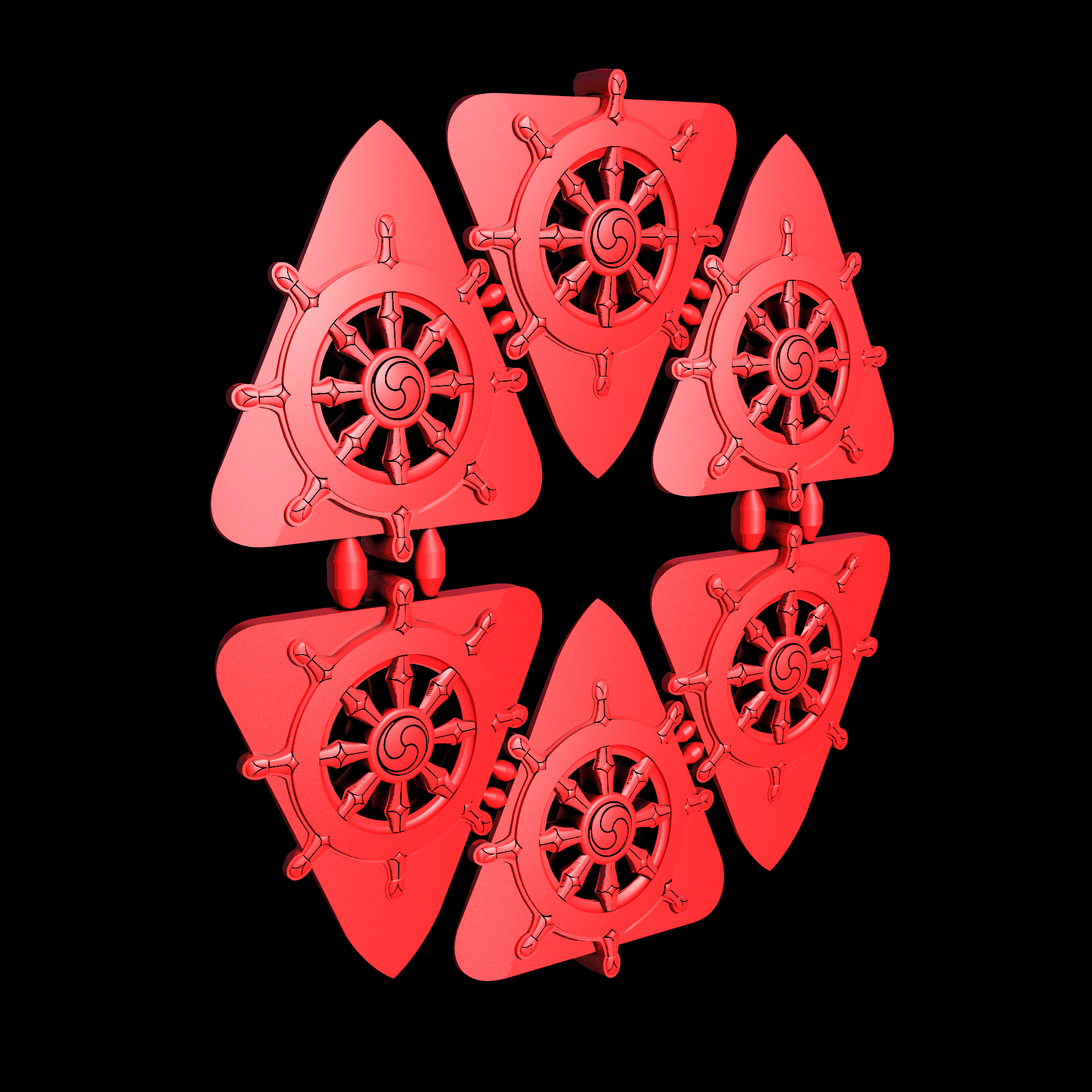 Nylon 12 plastic, manufactured using 3D printing, with a smooth surface finish.