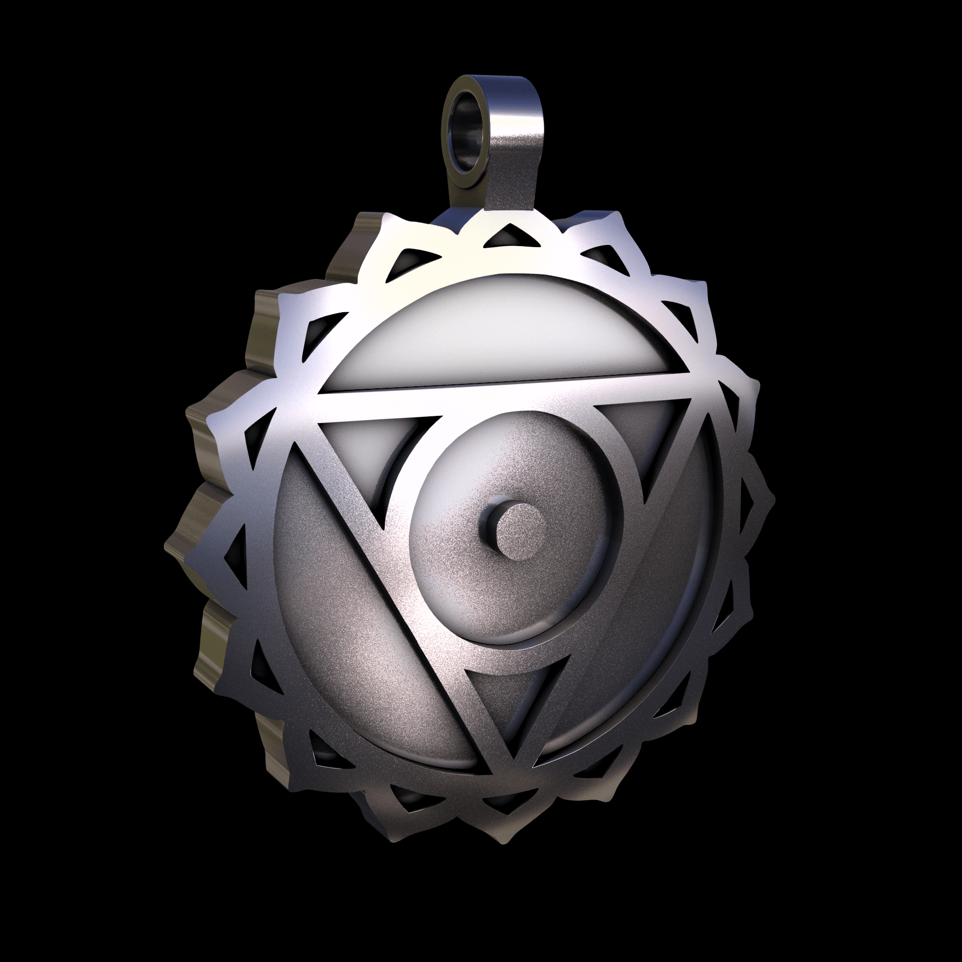 Brass manufactured using wax casting, with 0.5 micron thick electroplated rhodium surface, with a hand polished finish, for a shiny, fine sheen surface.