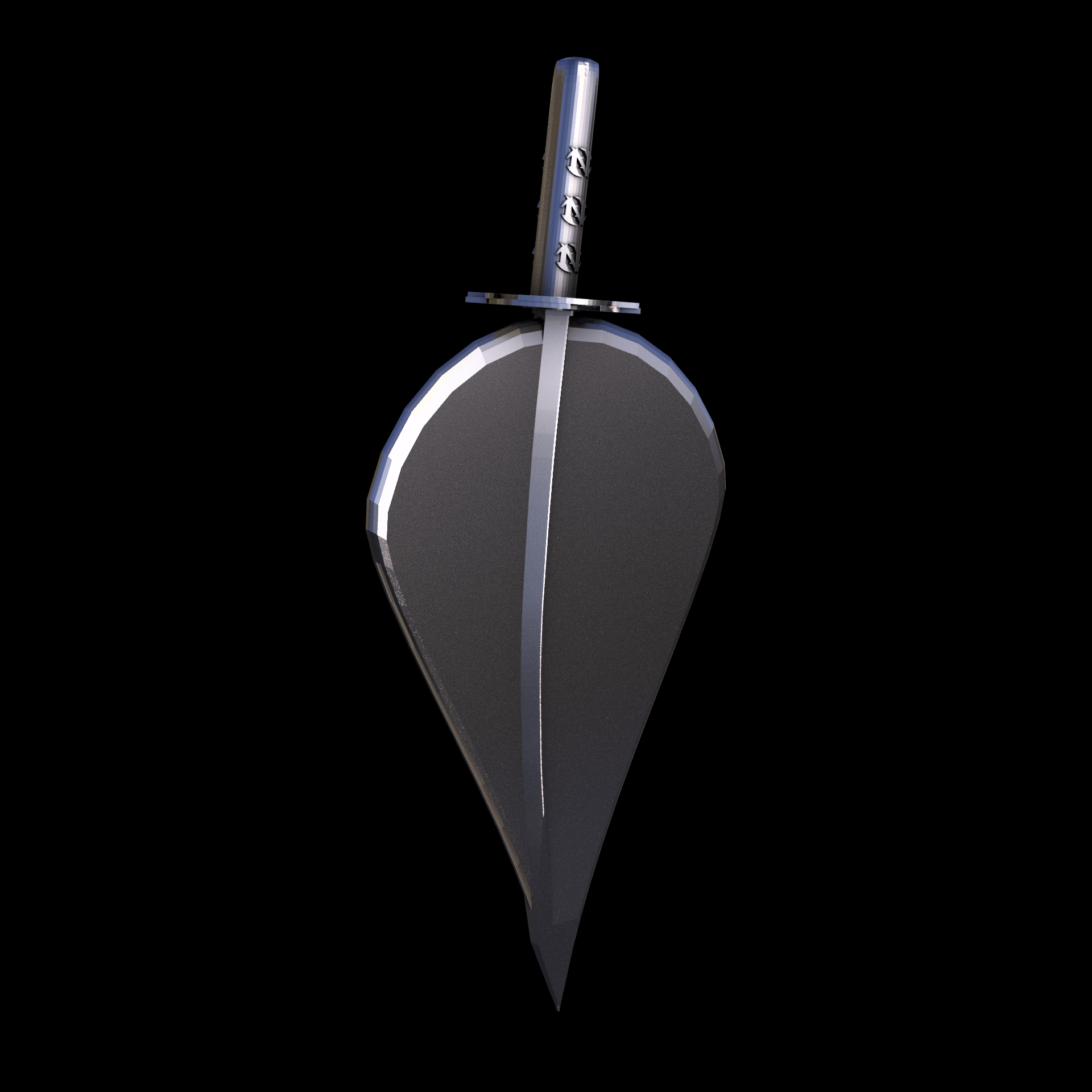 Brass manufactured using wax casting, with 0.5 micron thick electroplated rhodium surface, with a hand polished finish, for a shiny, fine sheen surface.