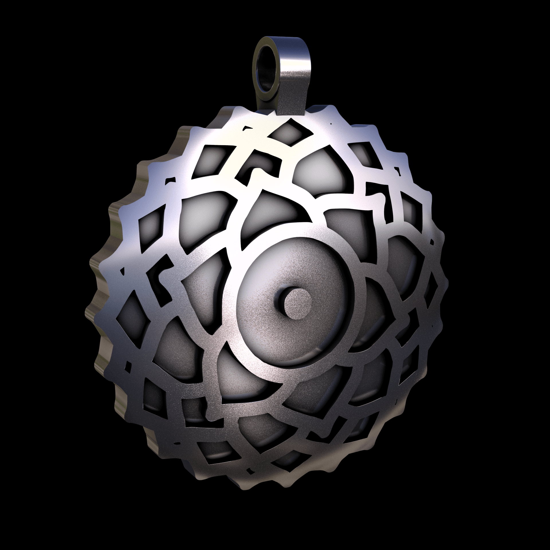 Brass manufactured using wax casting, with 0.5 micron thick electroplated rhodium surface, with a hand polished finish, for a shiny, fine sheen surface.