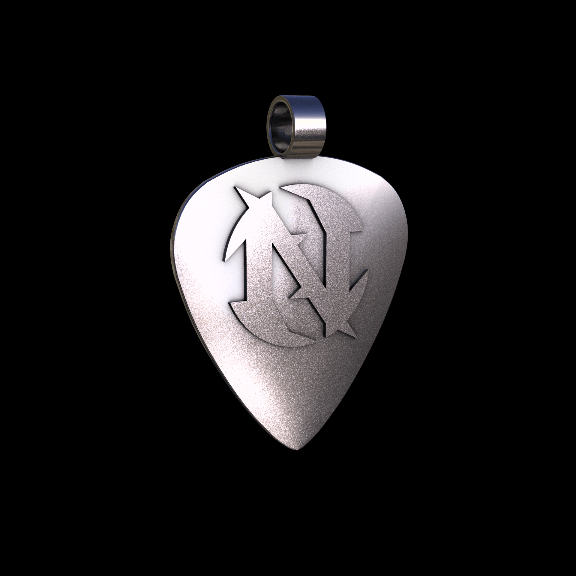 Brass manufactured using wax casting, with 0.5 micron thick electroplated rhodium surface, with a hand polished finish, for a shiny, fine sheen surface.