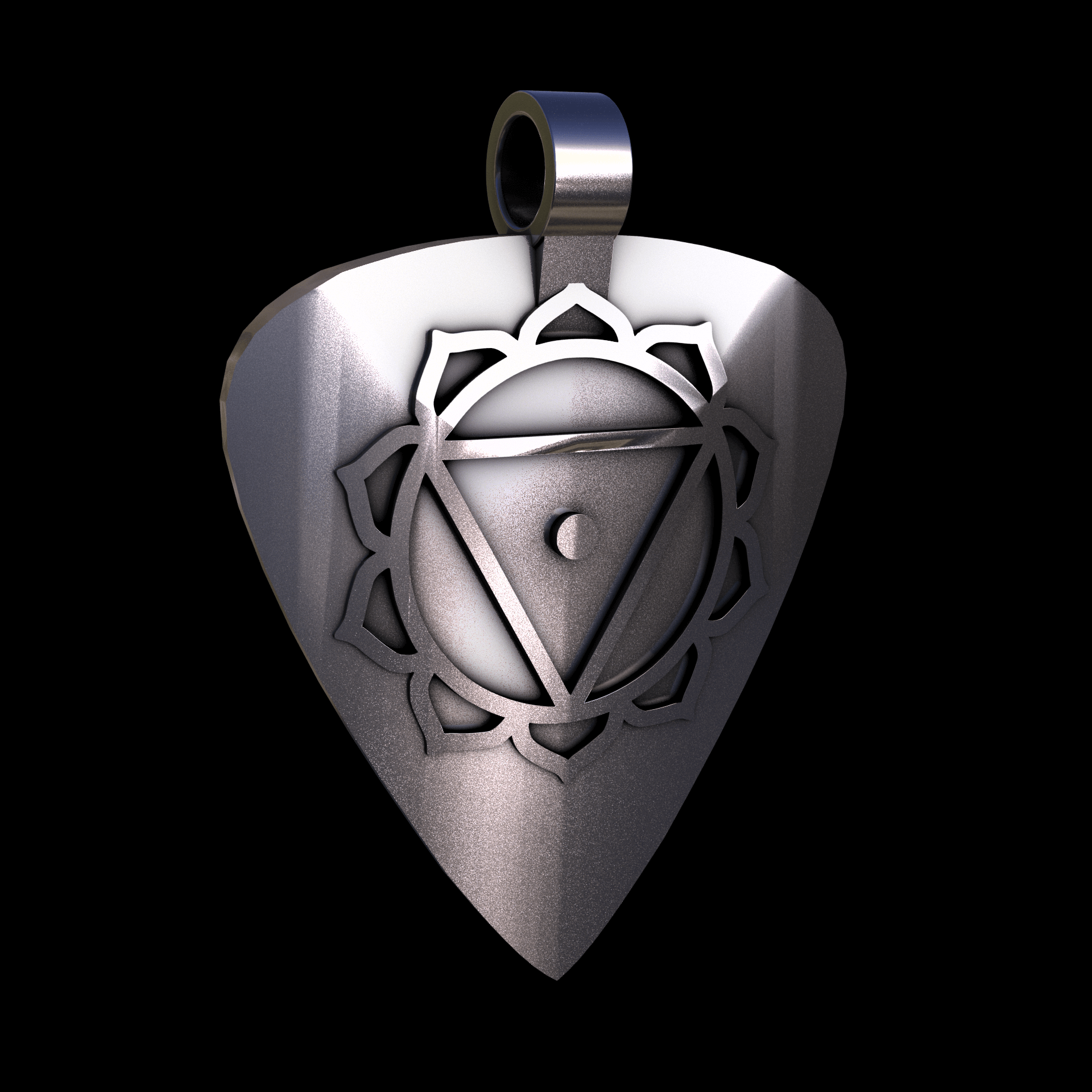 Brass manufactured using wax casting, with 0.5 micron thick electroplated rhodium surface, with a hand polished finish, for a shiny, fine sheen surface.