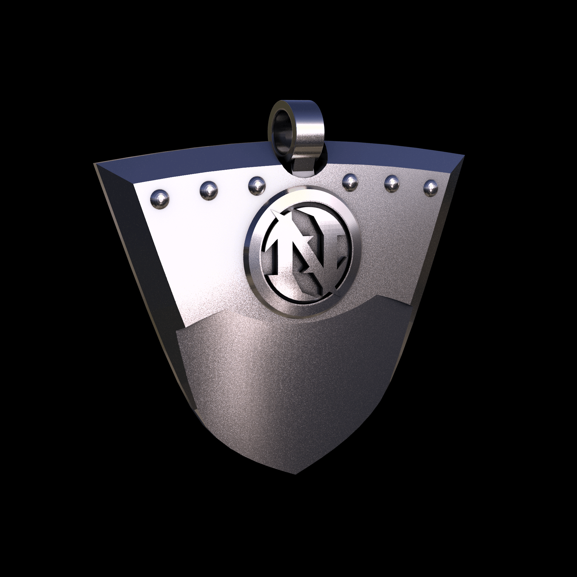 Brass manufactured using wax casting, with 0.5 micron thick electroplated rhodium surface, with a hand polished finish, for a shiny, fine sheen surface.