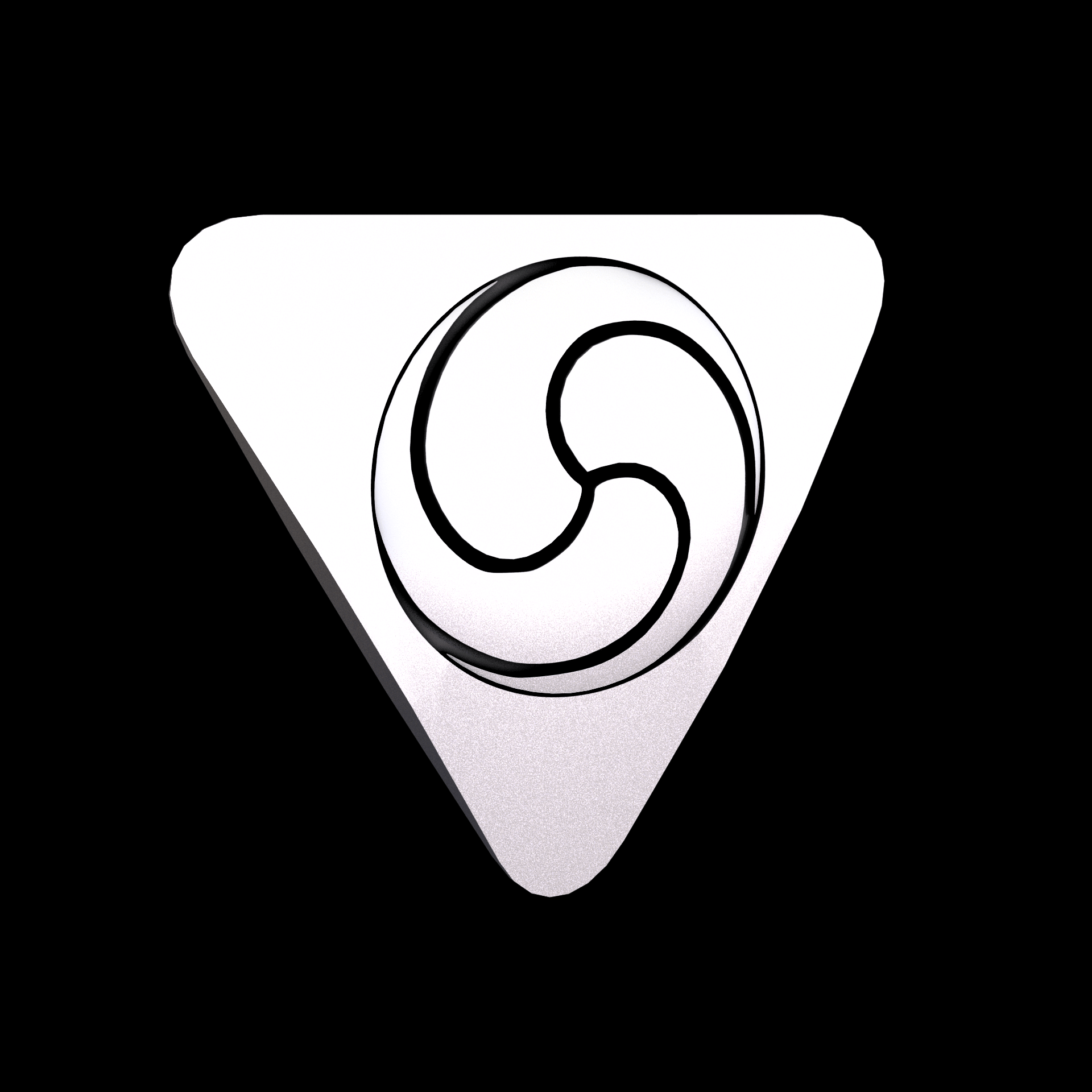 Stainless Steel 17-4PH, manufactured using 3D printing, and media blasted after sintering, for a semi matte, rough surface finish.