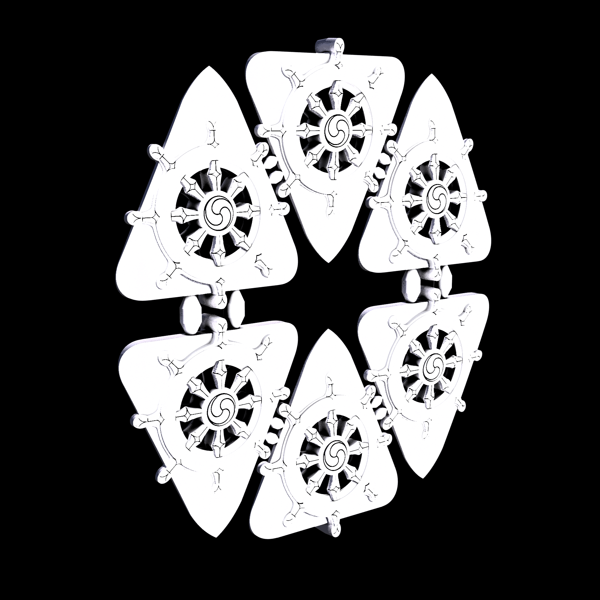 PA11 plastic, manufactured using 3D printing, with a slightly rough, matte surface finish.