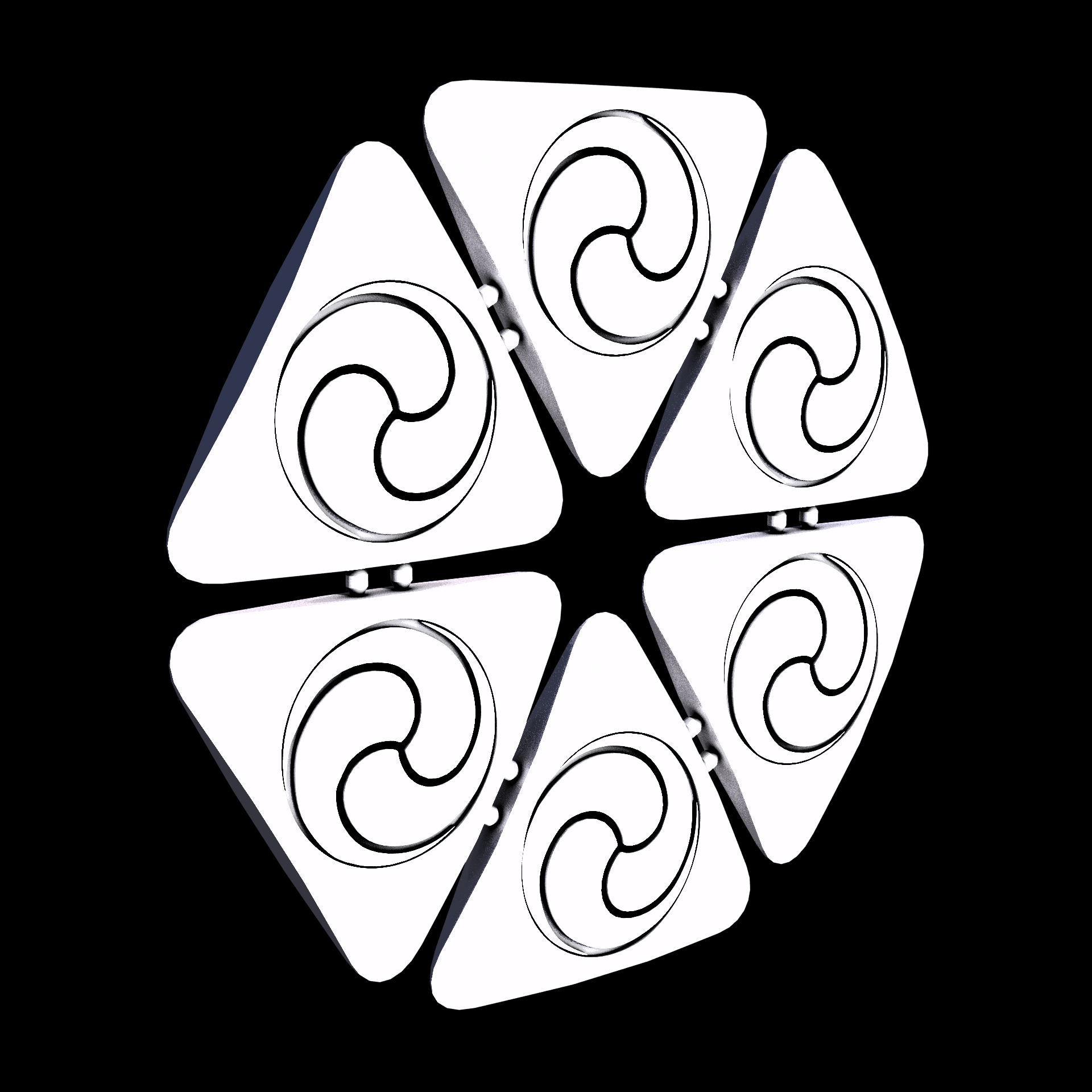 PA11 plastic, manufactured using 3D printing, with a slightly rough, matte surface finish.