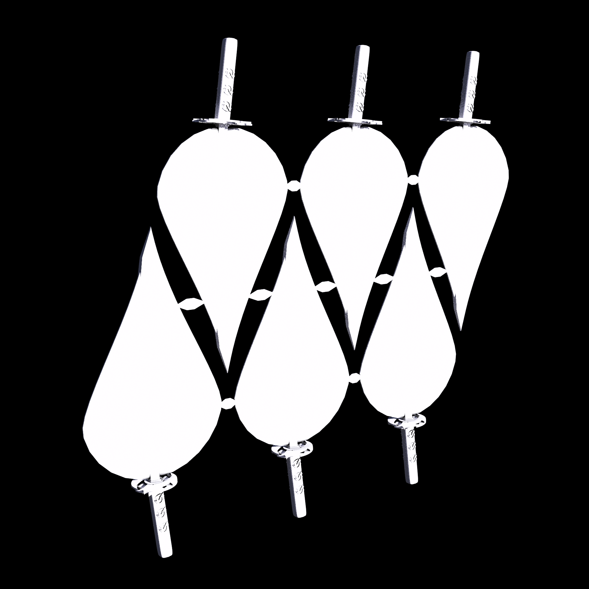 PA11 plastic, manufactured using 3D printing, with a slightly rough, matte surface finish.