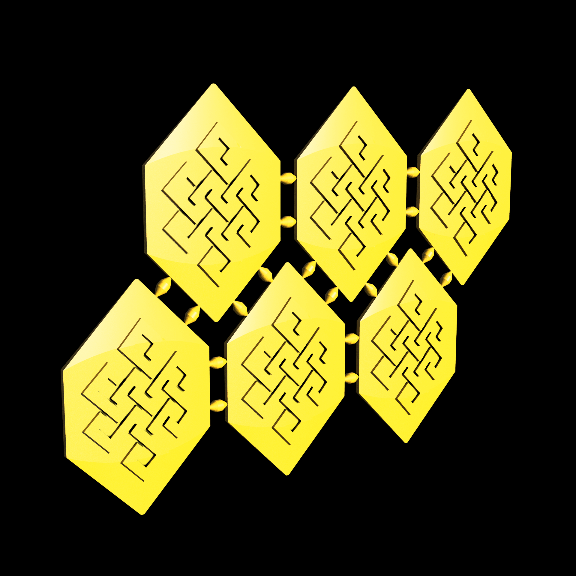 Nylon 12 plastic, manufactured using 3D printing, with a smooth surface finish.