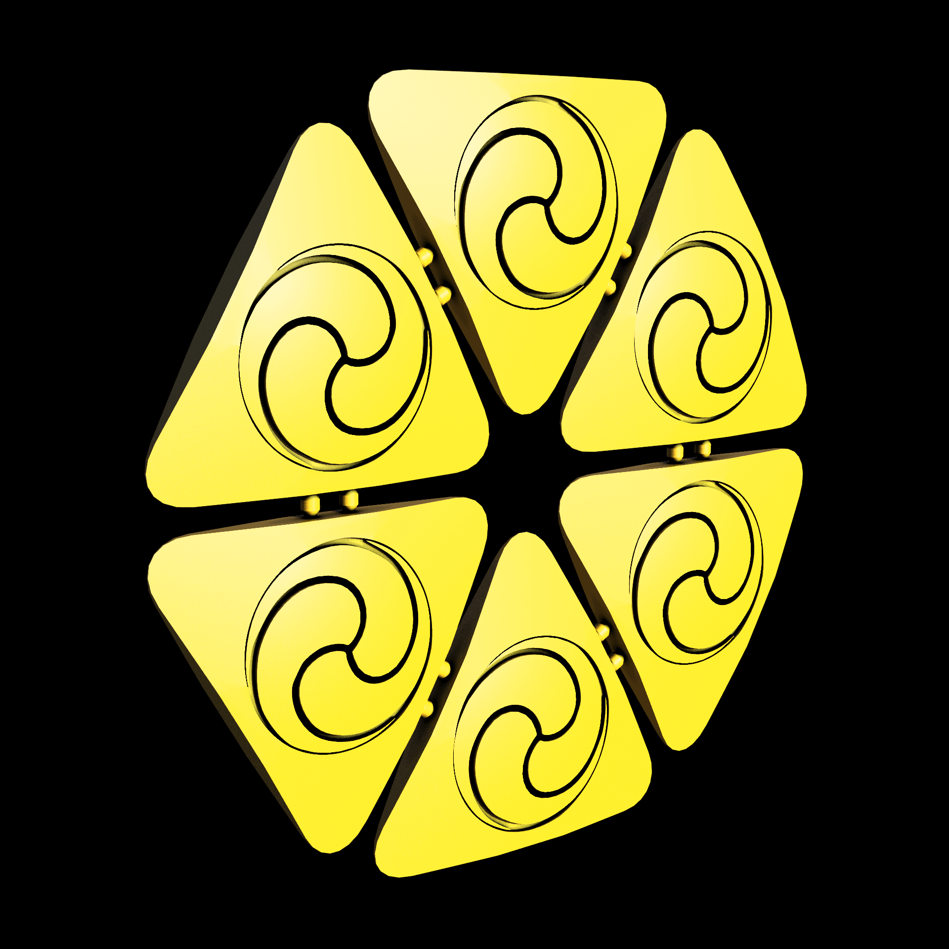 Nylon 12 plastic, manufactured using 3D printing, with a smooth surface finish.