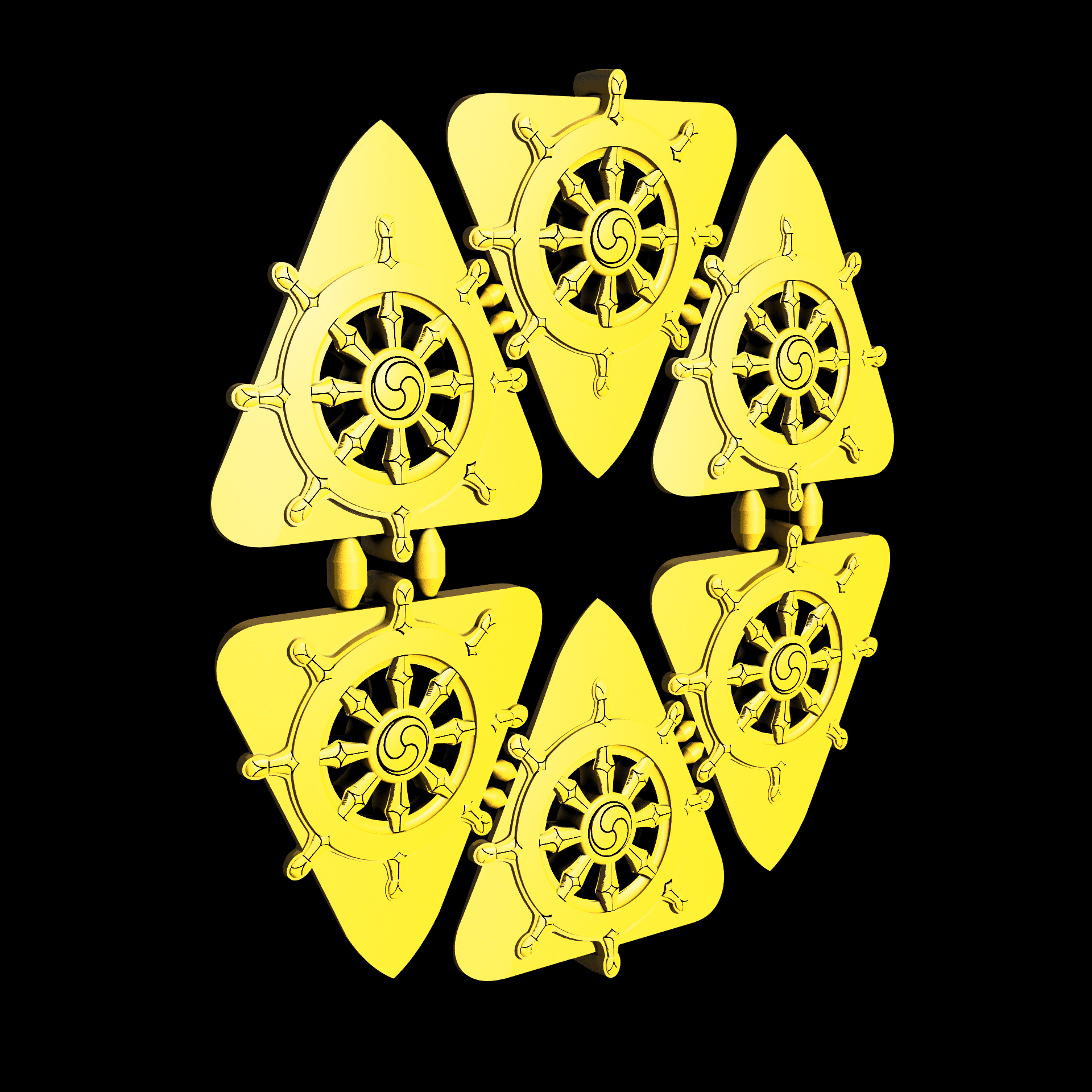 Nylon 12 plastic, manufactured using 3D printing, with a smooth surface finish.