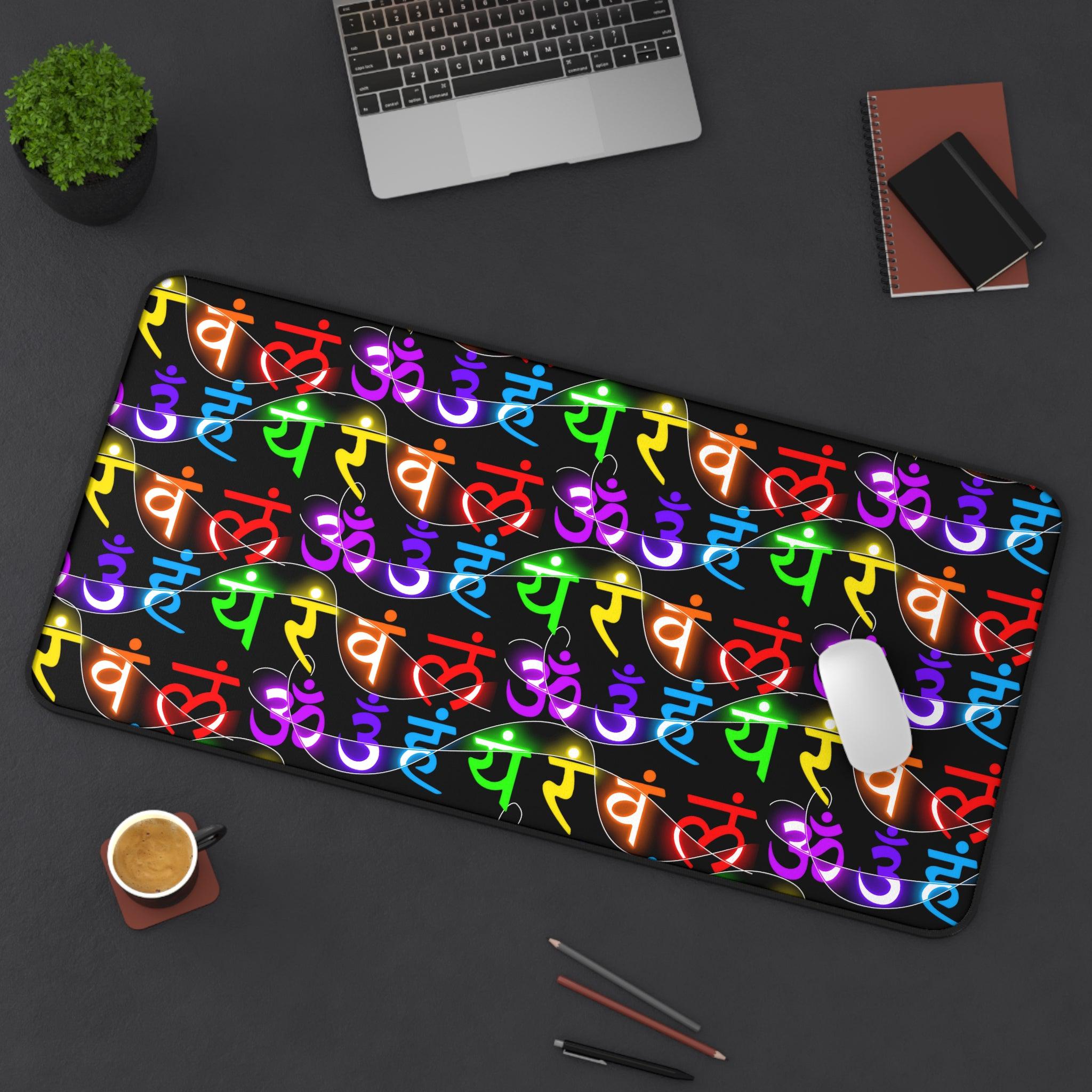 Chakra Mouse Pad / Desk Mat (Version 3)