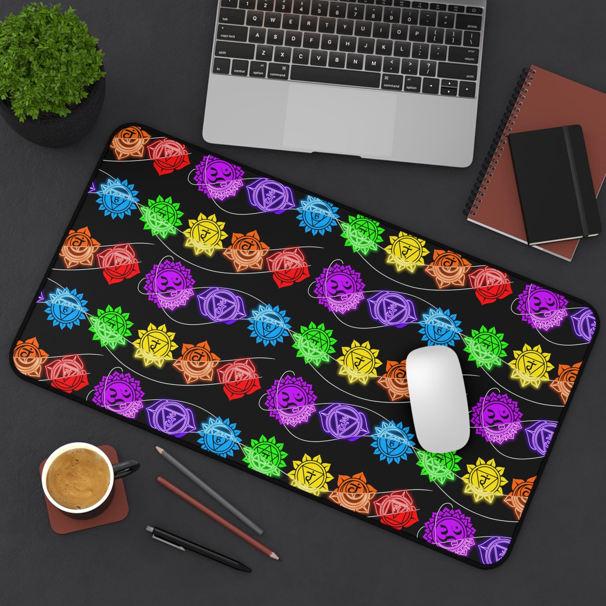 Chakra Mouse Pad / Desk Mat (Version 2)