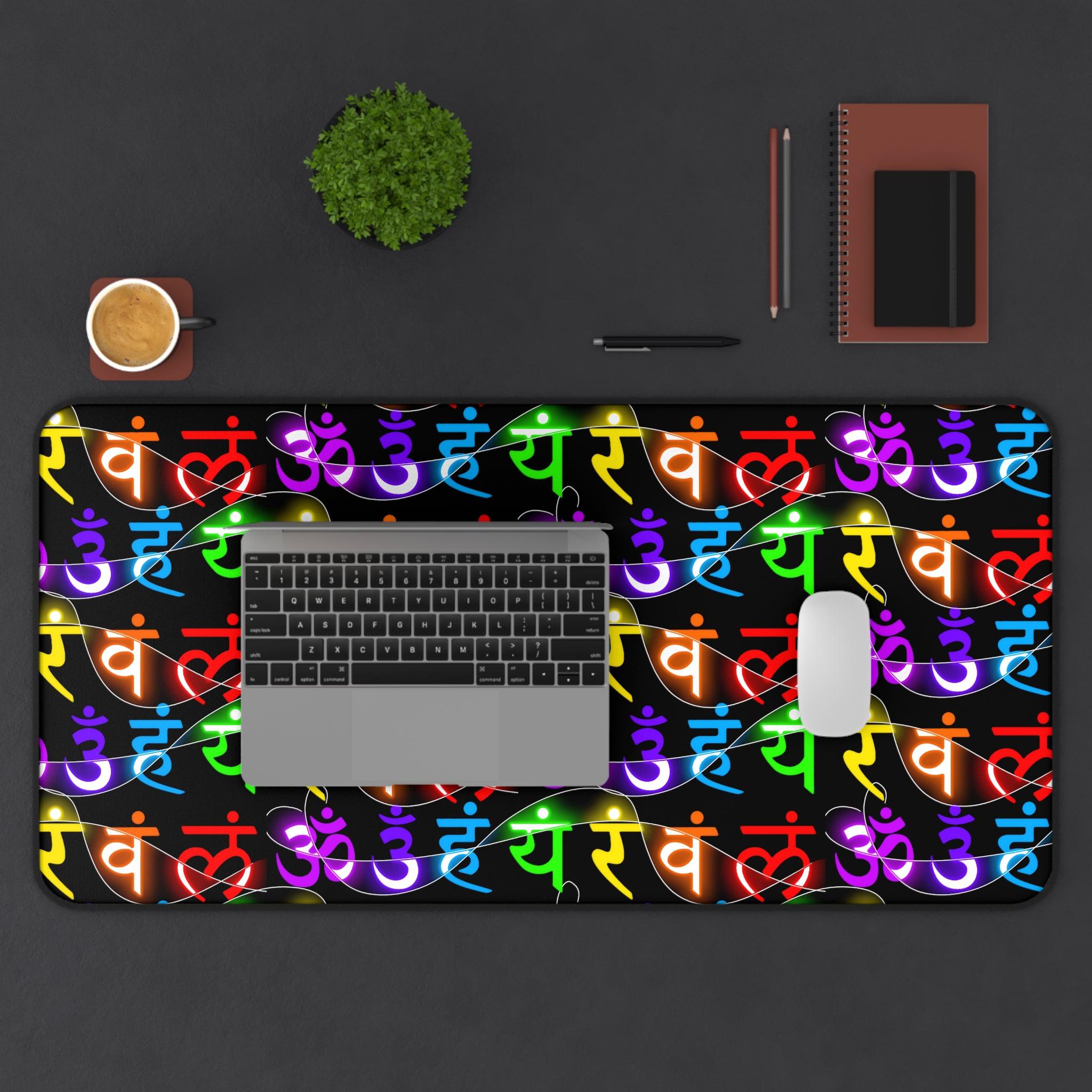 Chakra Mouse Pad / Desk Mat (Version 3)