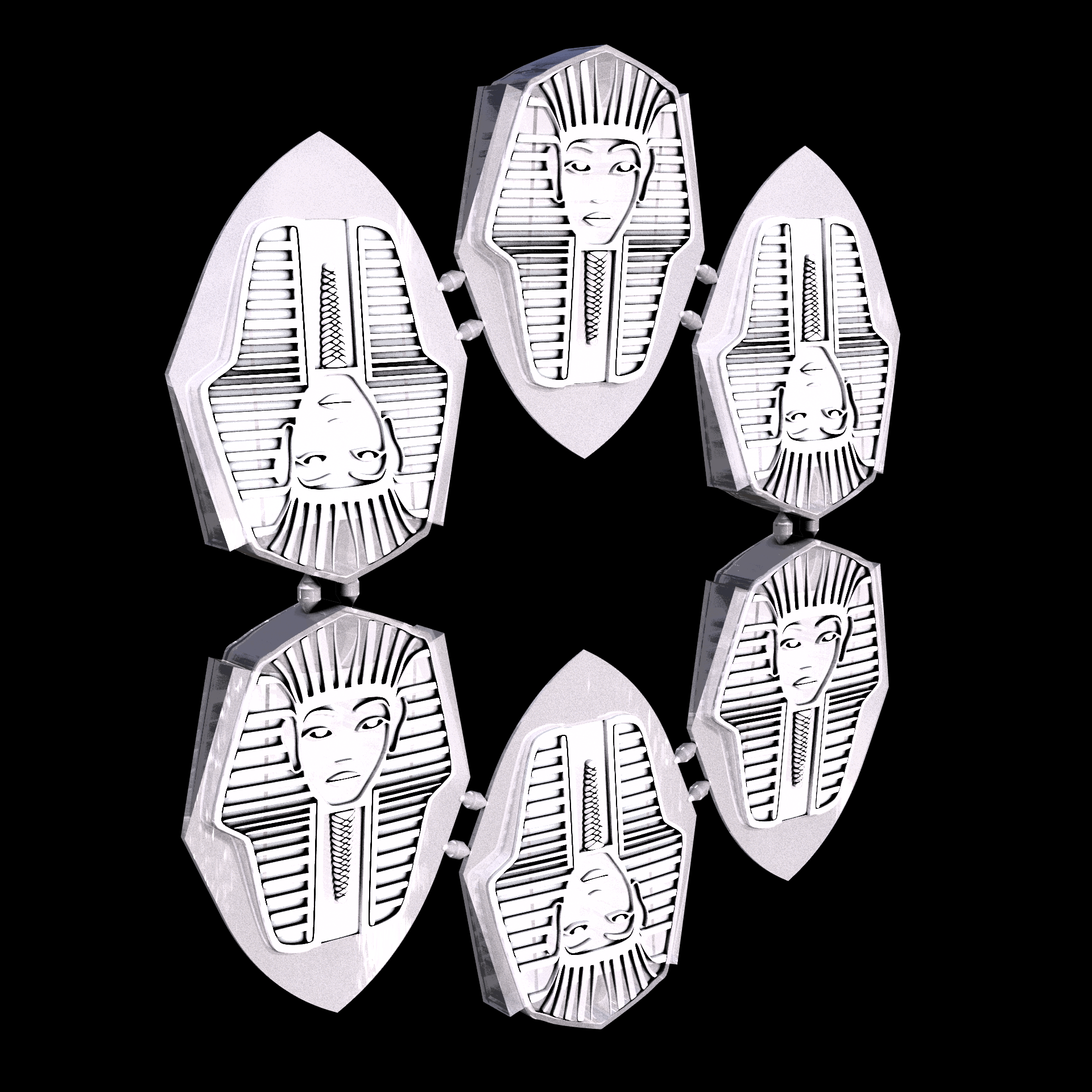 Translucent and rigid acrylate photopolymer, manufactured using Stereolithography (3D printing), that has a smooth surface finish.