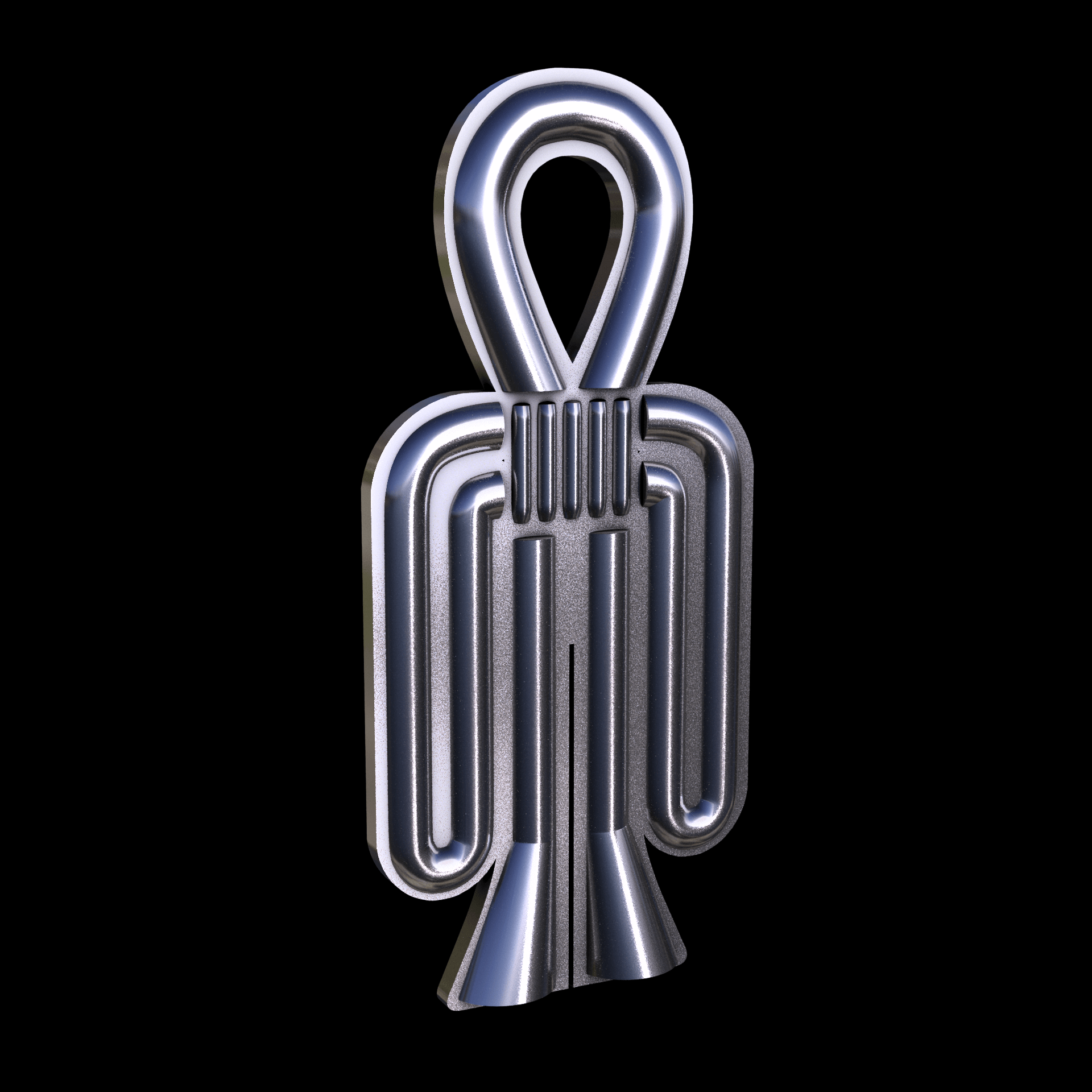 Sterling silver manufactured using wax casting, with a hand polished finish, for a slightly textured, mild sheen surface.