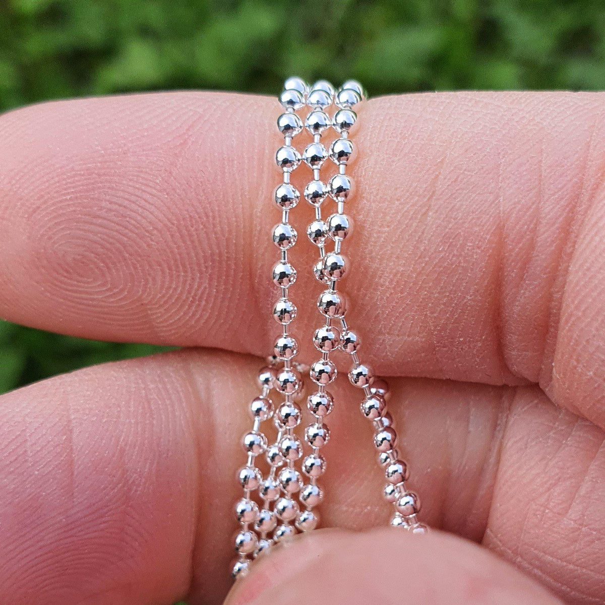 Silver Bead Chain