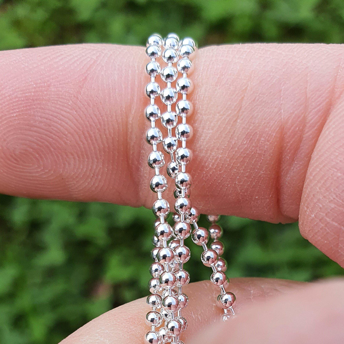 Silver Bead Chain