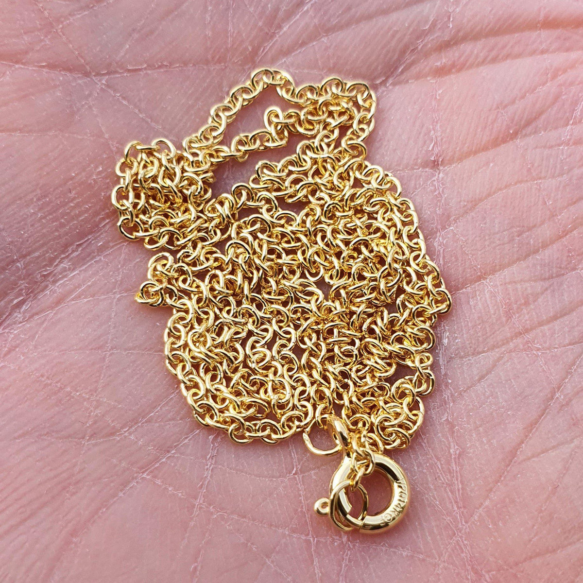 Yellow Gold-Filled Cable Chain