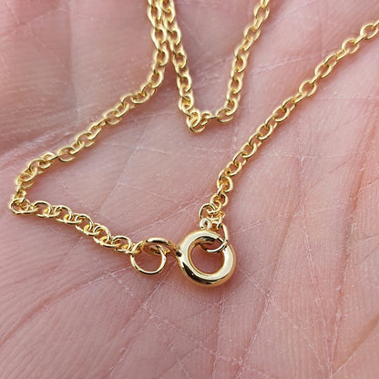 Yellow Gold-Filled Cable Chain