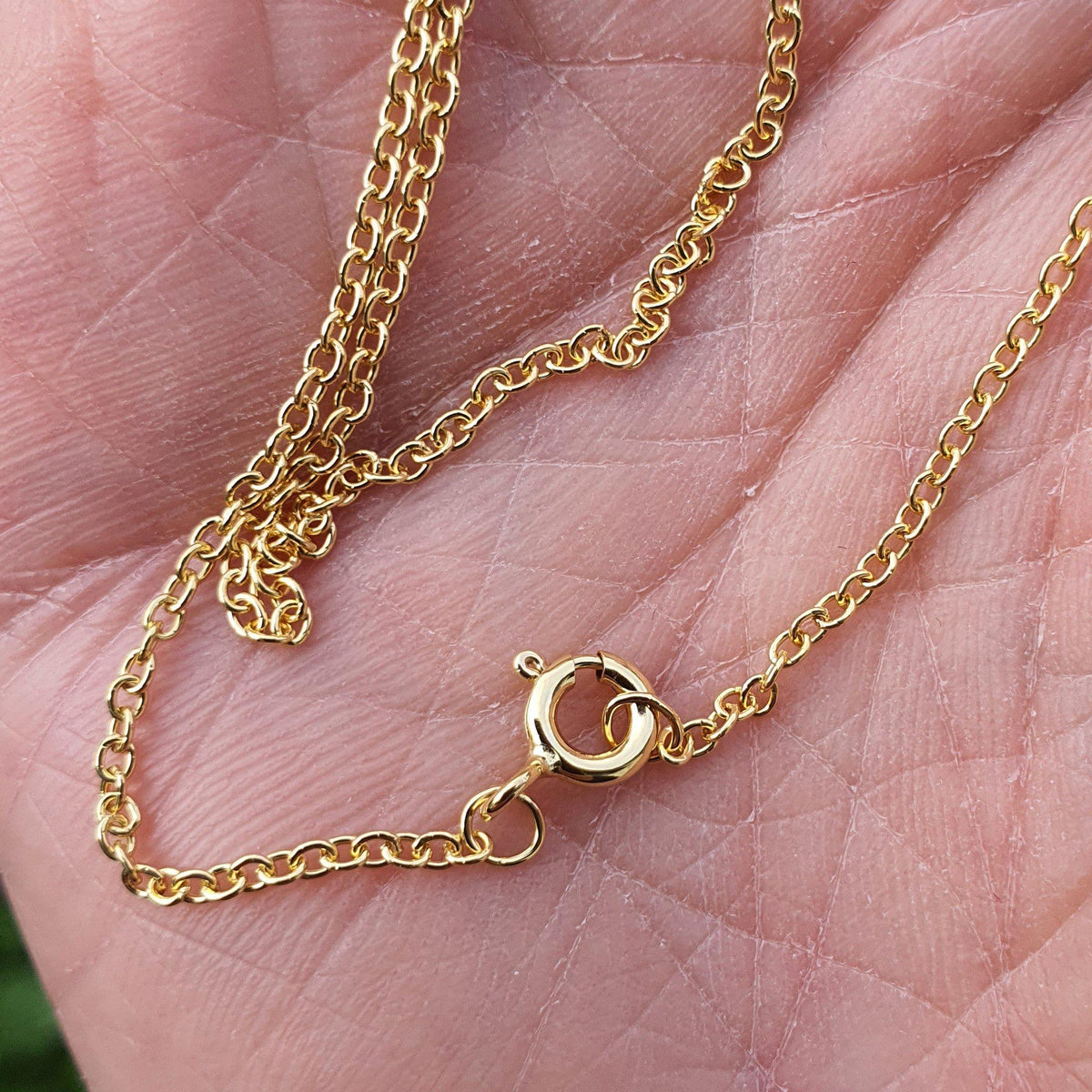 Yellow Gold-Filled Cable Chain