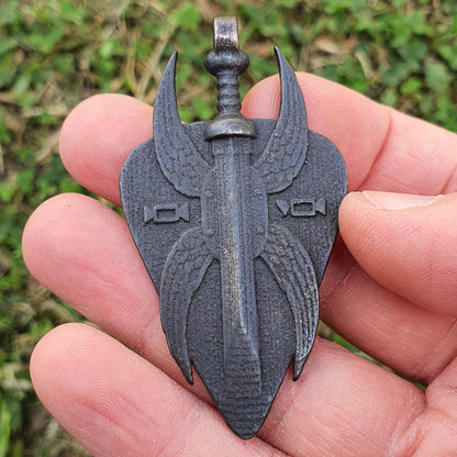 Roman Soldier Guitar Pick Pendant