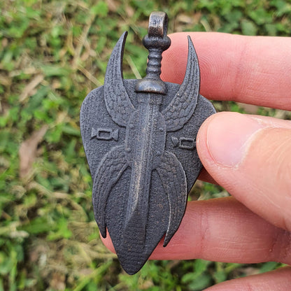 Roman Soldier Guitar Pick Pendant